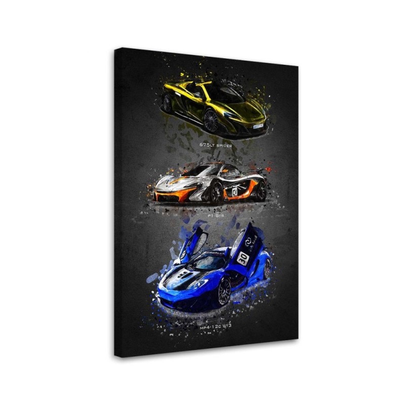 Automotive Canvas prints - Mclaren | FEEBY