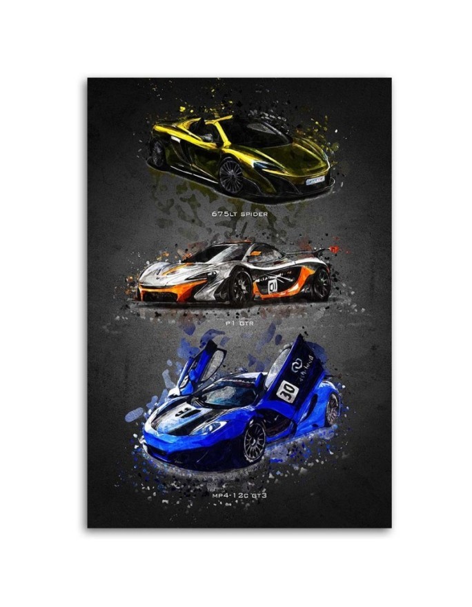 Automotive Canvas prints - Mclaren | FEEBY