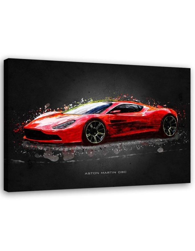Canvas print Red Aston...
