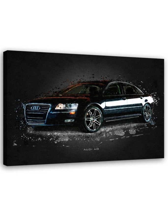 Automotive Canvas prints - Audi A8 | FEEBY