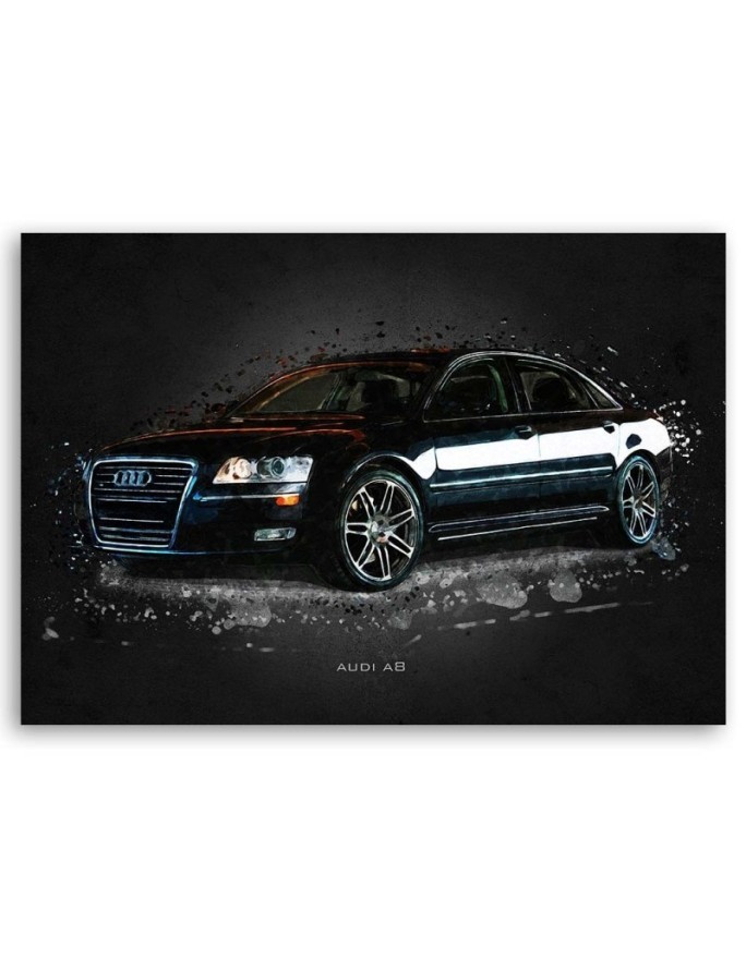 Automotive Canvas prints - Audi A8 | FEEBY