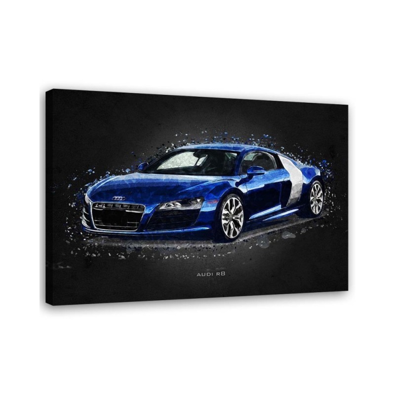 Canvas prints of cars for the office - Audi R8 | FEEBY
