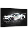 Canvas prints of cars - Bentley continental gt3r | FEEBY