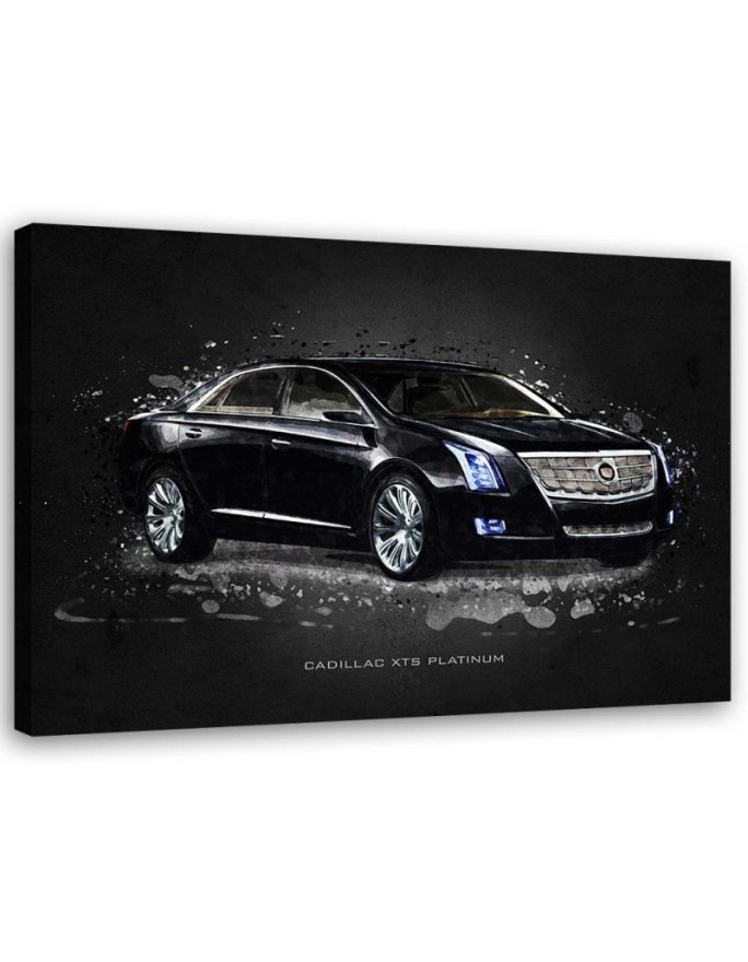 Automotive Canvas prints - Cadillac xts platinum | FEEBY
