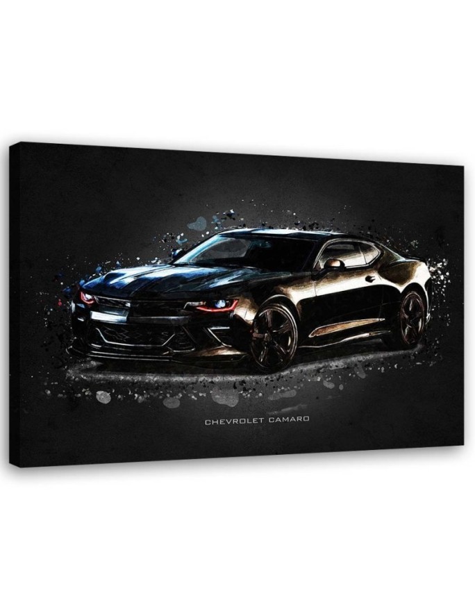 Automotive Canvas prints for the office - Chevrolet camaro | FEEBY