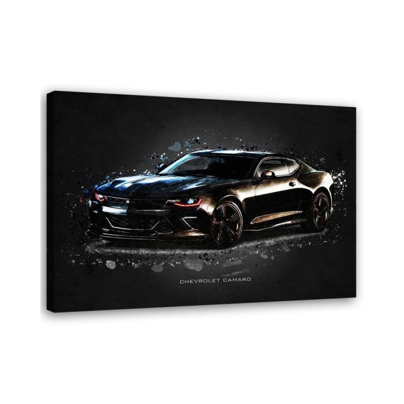Automotive Canvas prints for the office - Chevrolet camaro | FEEBY