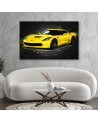 Automotive Canvas prints - Chevrolet corvette | FEEBY