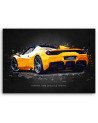 Canvas prints of cars for the office - Ferrari 458 Aperta | FEEBY