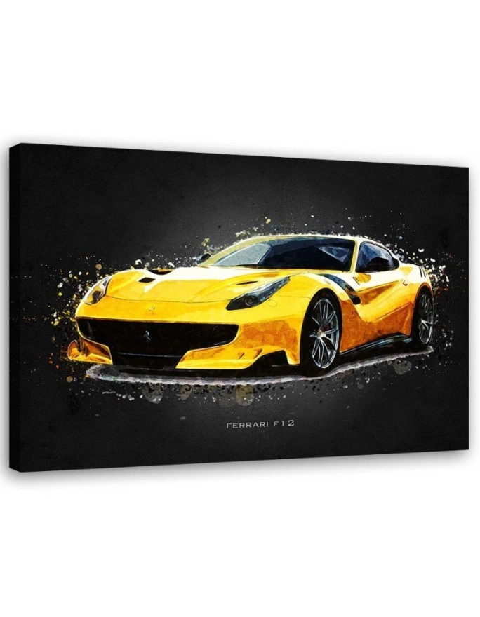 Automotive Canvas prints - Ferrari F12 | FEEBY