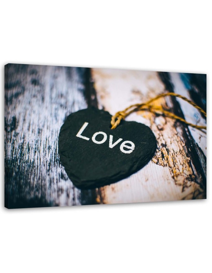 Canvas print Heart with...