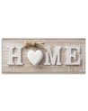 Canvas prints for living room canvas - Home inscription with heart | FEEBY