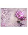 Flower and plant motif - Canvas print for the bedroom | FEEBY