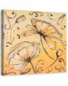 Yellow flowers - Canvas print for the bedroom | FEEBY