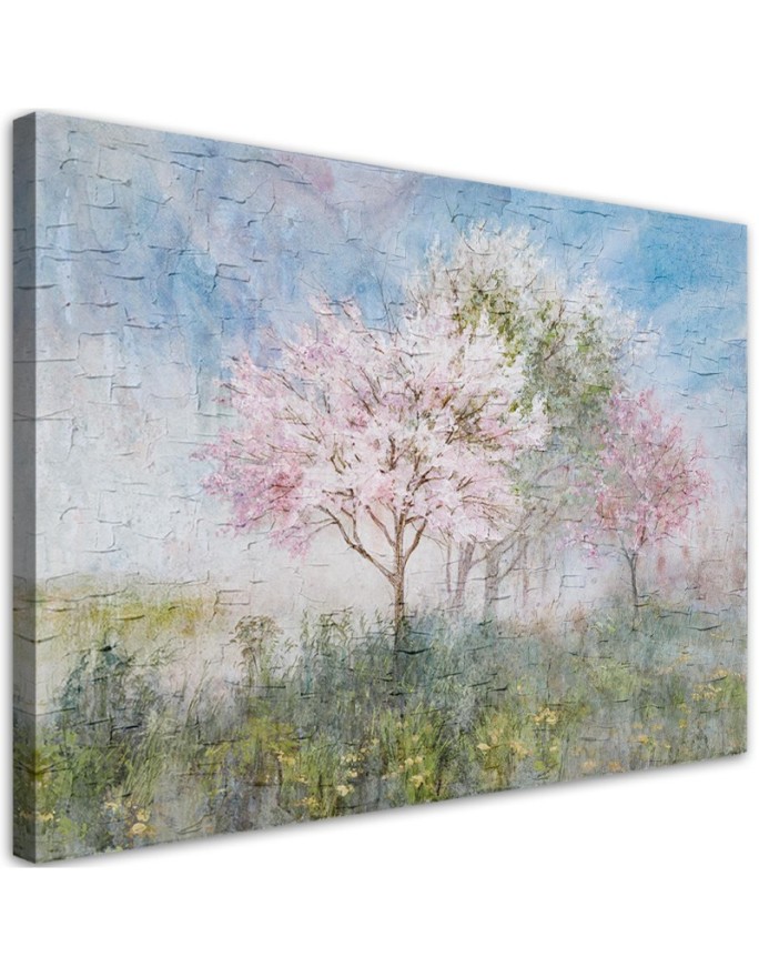 Canvas print A flowering...