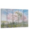 Blossoming tree in the meadow old - Wall painting for living room | FEEBY