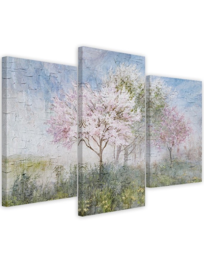 Canvas print A flowering...