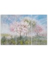 Decorative painting - Flowering tree in a meadow old | FEEBY