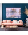 Bedroom Canvas painting - Lake view landscape | FEEBY