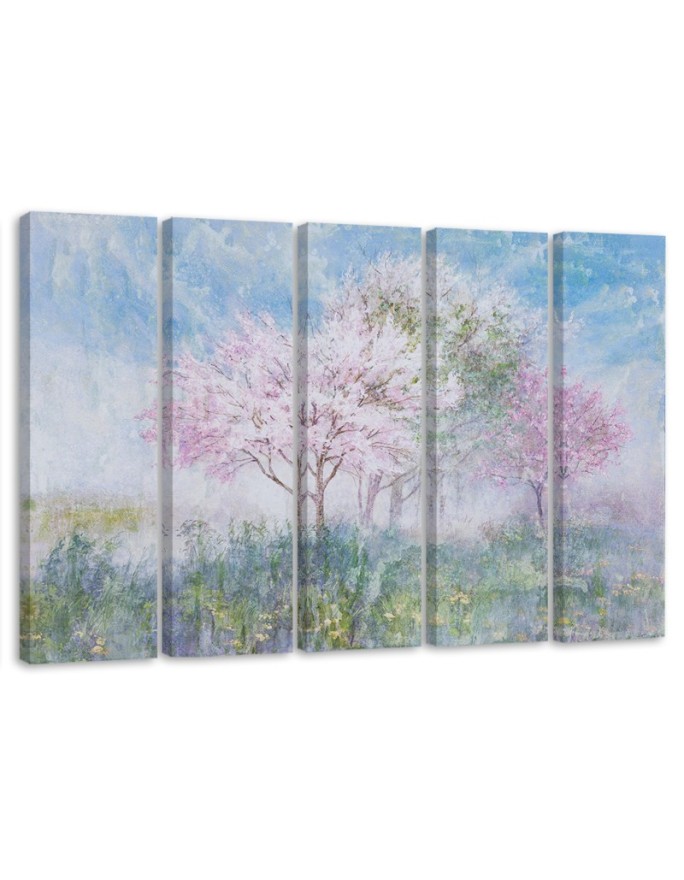 Canvas print A flowering...