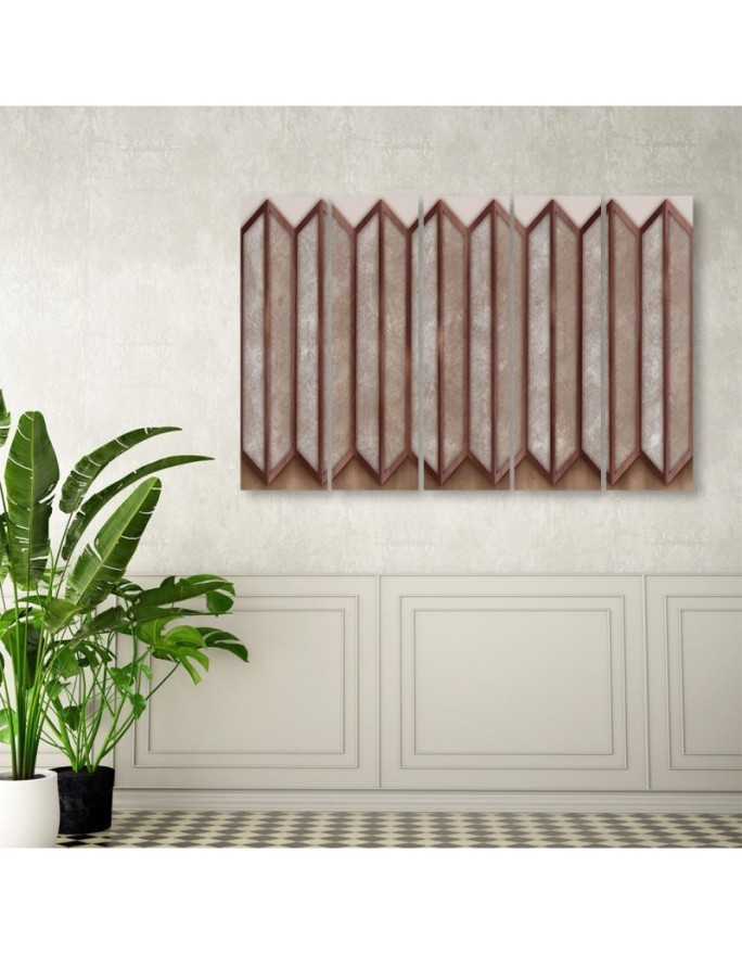 Three-dimensional painting - Colourful 3D windows | FEEBY