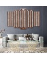 Modern painting for bedroom - Colourful 3D windows | FEEBY