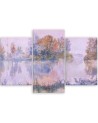 Modern painting for the living room - Lake view | FEEBY