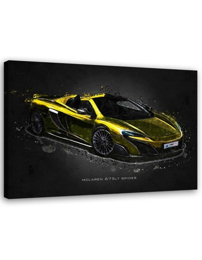 Pictures on Canvas of automobiles - Mclaren 675LT Spider | FEEBY