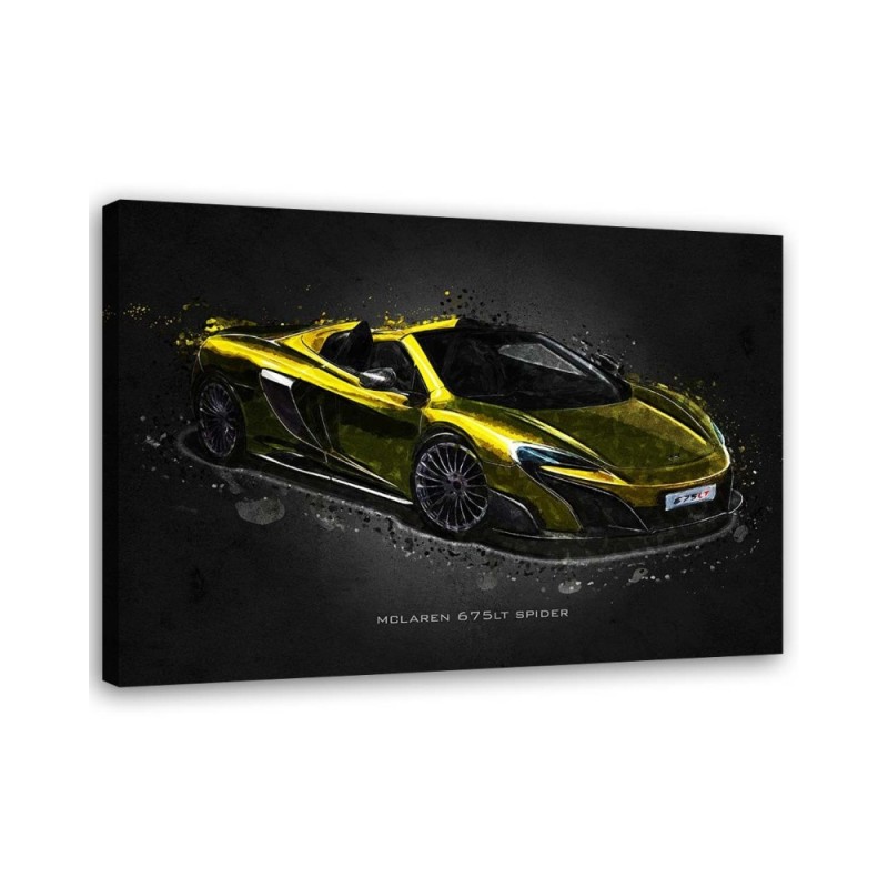 Pictures on Canvas of automobiles - Mclaren 675LT Spider | FEEBY