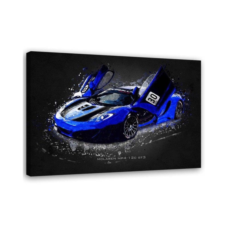Canvas prints Automotive - Mclaren MP4-12C GT3 | FEEBY