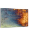 Abstract Canvas prints - Magic of blue and orange | FEEBY