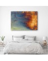 Abstract Canvas prints - Magic of blue and orange | FEEBY