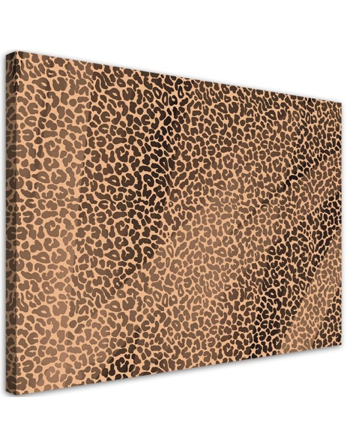 Abstract Canvas prints - Panther leopard fur pattern stains | FEEBY