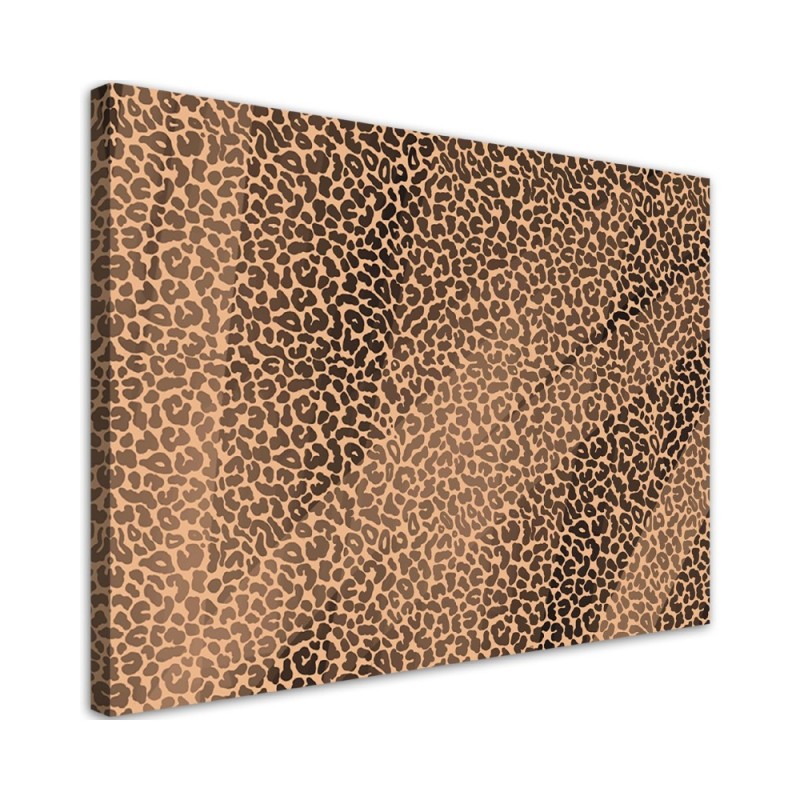 Abstract Canvas prints - Panther leopard fur pattern stains | FEEBY