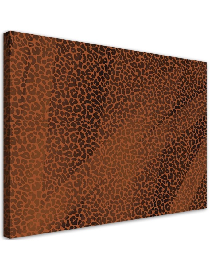 Panther leopard fur stain pattern - Canvas prints for living room | FEEBY
