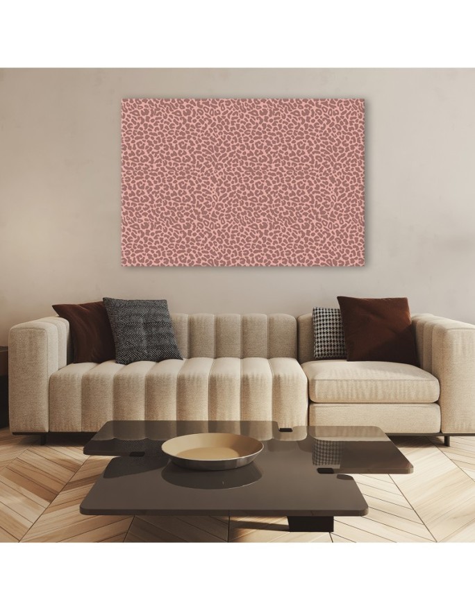 Panther leopard fur spots pattern - Pictures on Canvas for the living room | FEEBY