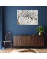 Birds on a magnolia tree - Modern canvas painting | FEEBY
