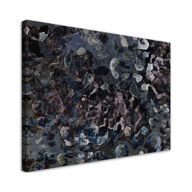 Macro scale mineral texture - Bedroom Canvas painting | FEEBY