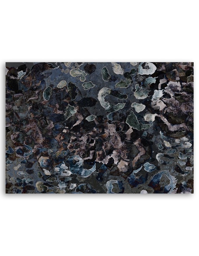 Macro scale mineral texture - Bedroom Canvas painting | FEEBY