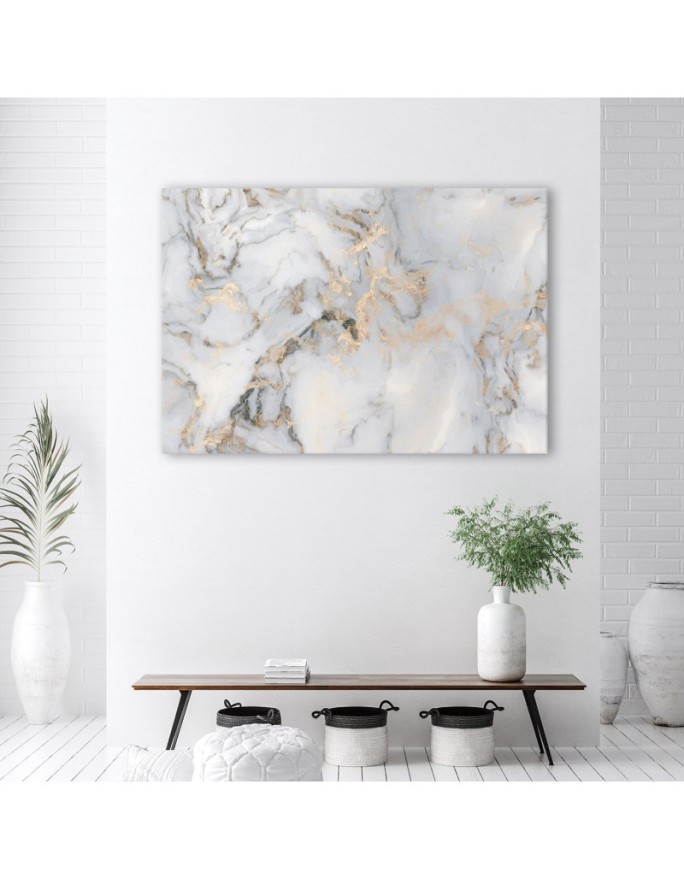 Marble texture abstract Modern Canvas painting for the bedroom | FEEBY