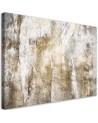 Gold vintage abstraction - Modern Canvas painting for bedroom | FEEBY