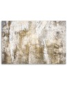 Gold vintage abstraction - Modern Canvas painting for bedroom | FEEBY