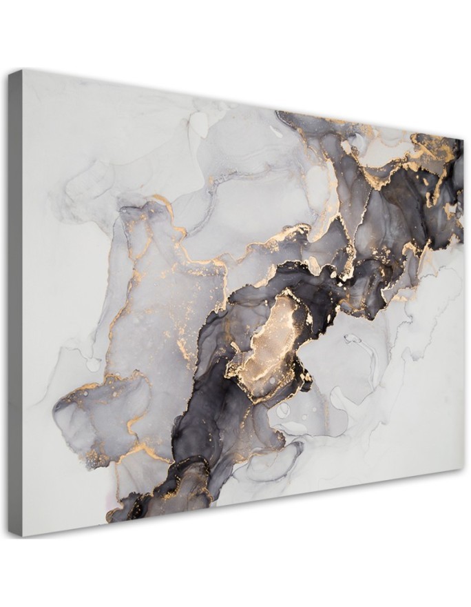 Marble texture abstract - Modern Canvas painting for living room | FEEBY