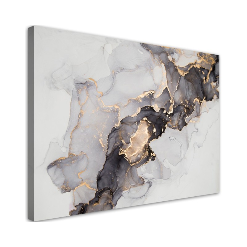 Marble texture abstract - Modern Canvas painting for living room | FEEBY