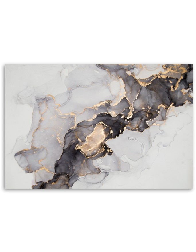 Marble texture abstract - Modern Canvas painting for living room | FEEBY