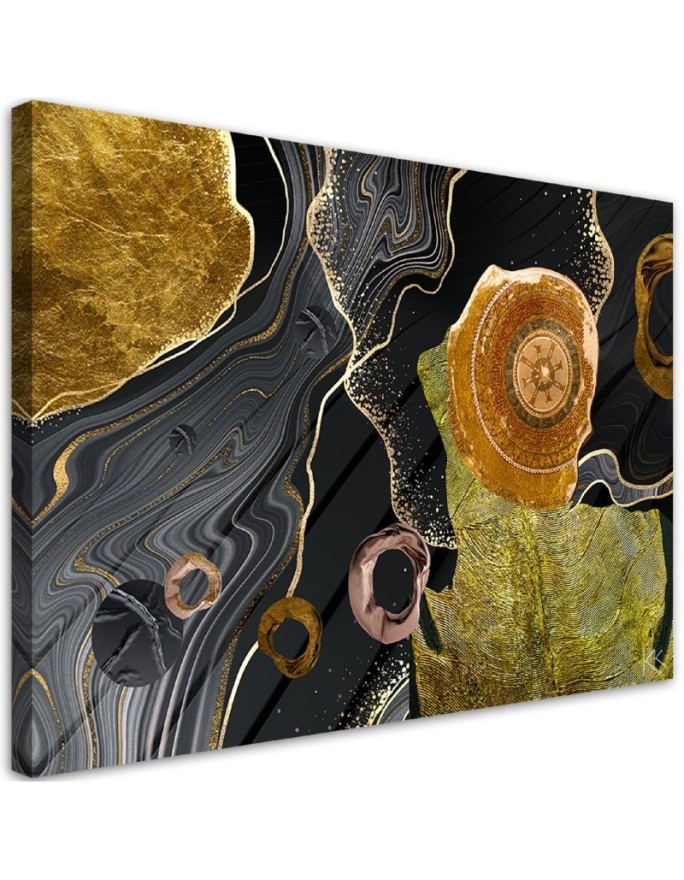 Marble texture abstract - Modern Canvas painting for living room | FEEBY