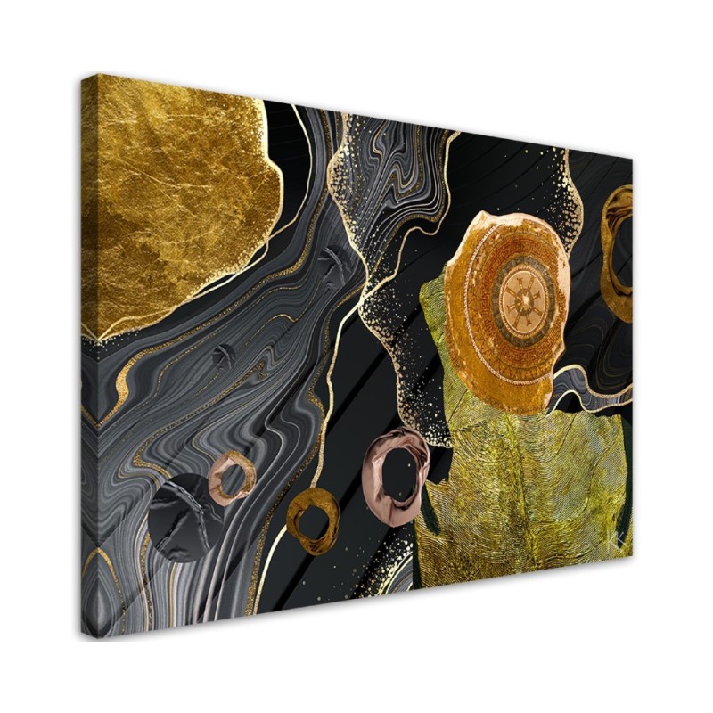 Marble texture abstract - Modern Canvas painting for living room | FEEBY