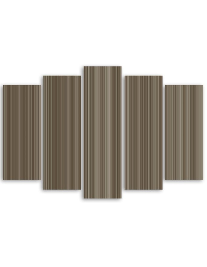 Geometric line abstract - Modern Canvas painting for living room | FEEBY