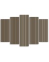 Geometric line abstract - Modern Canvas painting for living room | FEEBY