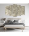 Stone wall - Modern painting for living room | FEEBY