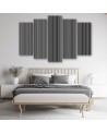 Geometric line abstract - Modern painting for living room | FEEBY